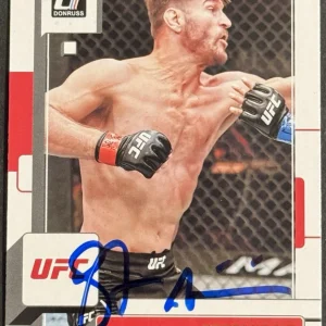 Stipe Miocic Signed 2023 Donruss Base UFC Card BAS Beckett COA