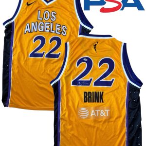 Cameron Brink Signed WNBA Los Angeles Sparks Rebel Edition #22 Jersey PSA AUTO