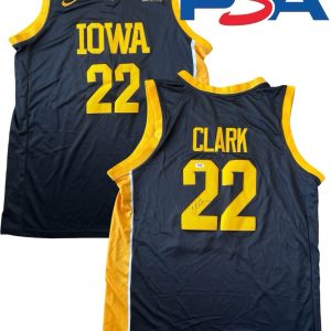 Caitlin Clark Signed 2024 NCAA Women’s Final Four Iowa Hawkeyes #22 Jersey PSA
