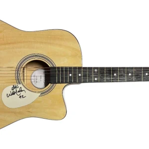 Willie Nelson Signed Autograph Full Size 41" Acoustic Guitar The Highwaymen ACOA