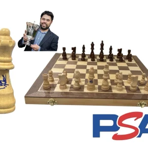 Hikaru Nakamura Signed Autograph Queen Chess Piece Grandmaster Champion PSA AUTO