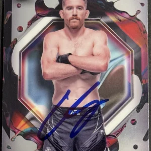 Cory Sandhagen Signed 2024 Topps Finest Rare Base UFC Card BAS Beckett On Card