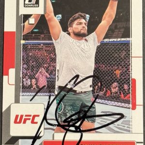 Kelvin Gastelum Signed 2023 Donruss UFC Base Card BAS Beckett