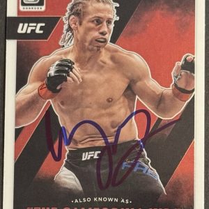 Urijah Faber Signed 2022 Donruss Optic Also Known As UFC Card BAS Beckett
