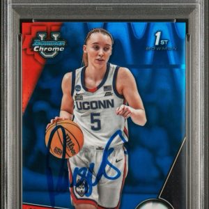 2023 Bowman Chrome U #90 Paige Bueckers Signed Blue RayWave /199 PSA GEM 10 AUTO
