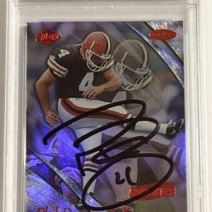 Phil Dawson Signed 1999 Collectors Edge Rookie Card Cleveland Browns PSA/DNA