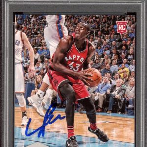 2016 Panini Excalibur #165 Pascal Siakam Prince Red Rookie /149 PSA GEM 10 AUTO