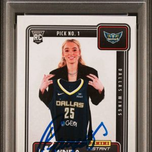 2025 Panini Instant WNBA #DN1 Paige Bueckers Draft Rookie Auto PSA MINT 9/10 RC