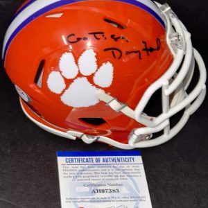 Danny Ford Signed Autographed Clemson Tigers Mini Helmet JSA COA