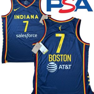 Aliyah Boston Signed Autographed WNBA Indiana Fever #7 Jersey PSA/DNA AUTO