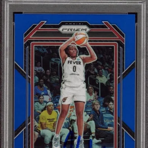 2023 Panini Prizm WNBA #123 Kelsey Mitchell Signed Blue /175 PSA GEM MT 10 AUTO