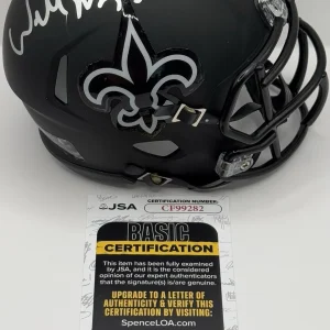 Willie Roaf Signed Autographed New Orleans Saints Mini Helmet JSA COA