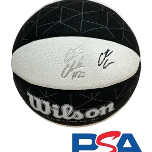 Caitlin Clark Signed Wilson WNBA Ascent Edition Basketball PSA AUTO FEVER #22