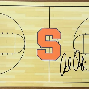 Adrian Autry Signed Autographed Syracuse Orange Coaches Clipboard PSA/DNA Coa
