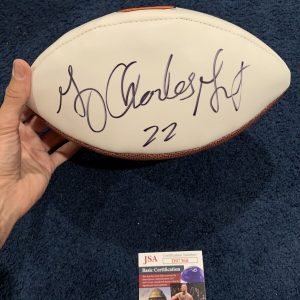 GARY GAIT Signed Autographed Full Name Football SU Syracuse Orange JSA