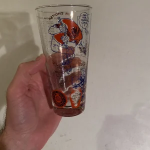 Rare Syracuse University Football National Champions Commemorative Glass W/ Ben