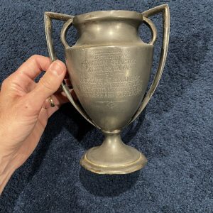 PERSONALLY OWNED Joseph Alexander Trophy Syracuse Football All American HoF 1920