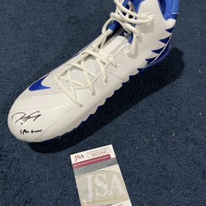 Signed Autographed Dwight Freeney Cleat JSA Indianapolis Colts Spin Guru