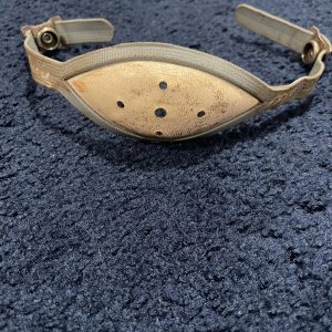 Ernie Davis Game Used + Signed Chin Strap Syracuse Football 1959 Season LOA JSA