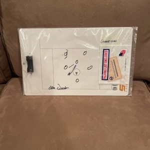 Syracuse University Lacrosse Game Used Clipboard Signed John Desko 2011