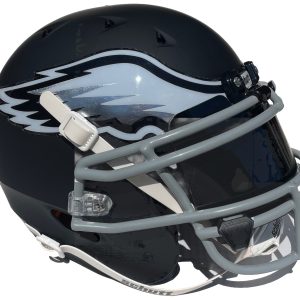 PHILADELPHIA EAGLES AUTHENTIC FULL SIZE CUSTOM BLACKOUT HELMET JALEN HURTS