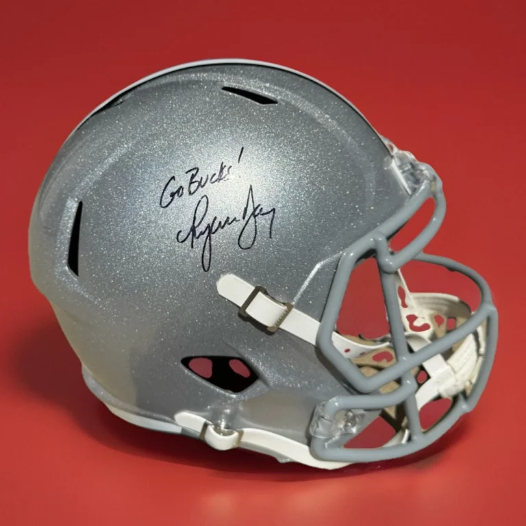 PSA/DNA Ohio State Buckeyes RYAN DAY Autographed Full Size Speed Football Helmet