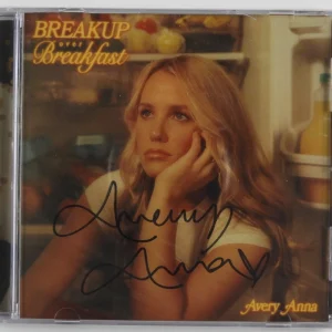 Avery Anna Signed Autograph Breakup Over Breakfast CD Booklet Still Sealed