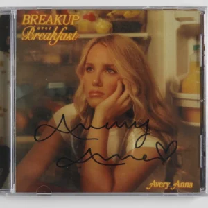 Avery Anna Signed Autograph Breakup Over Breakfast CD Booklet Still Sealed