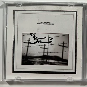 The Killers Brandon Flower signed autograph CD Booklet Insert Pressure Machine