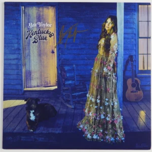 Brit Taylor Signed Autograph Album JSA Record Vinyl Kentucky Blue