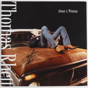 Thomas Rhett JSA Signed Autograph Album Record Vinyl About A Woman