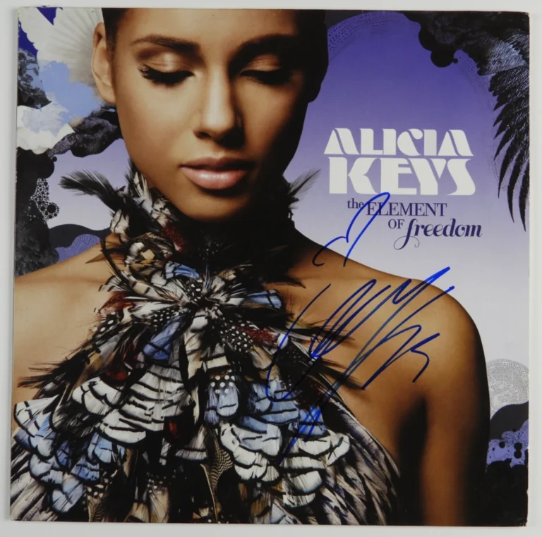 Alicia Keys JSA Signed Autograph Album Record Vinyl The Element Of Freedom