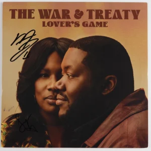 The War & Treaty JSA Signed Autograph Album Record Vinyl Lover's Game