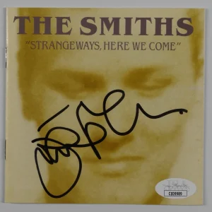 The Smiths Johnny Marr JSA Signed Autograph CD Strangeways Here We Come