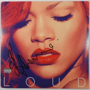 Rihanna JSA Signed Autograph Record Album Vinyl Loud