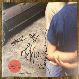 ‘Dr. Dog’ Band Signed Vinyl Album ‘Shame, Shame’ Toby Leaman +3 PROOF