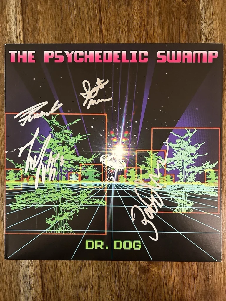 ‘Dr. Dog’ Band Signed Vinyl Album ‘The Psychedelic Swamp’ Toby Leaman +3 PROOF