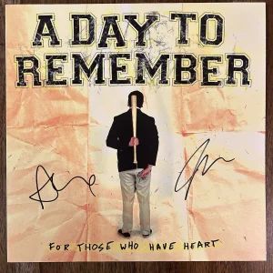 ‘A Day To Remember’ Band Signed Vinyl Album ‘Jeremy McKinnon & Alex’