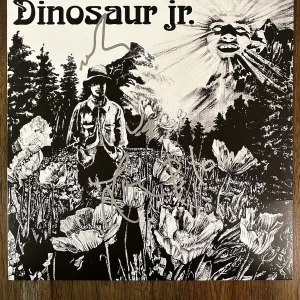 ‘Dinosaur Jr.’ Full Band Signed Vinyl Album ‘Dinosaur’ ‘J Mascis’ +2