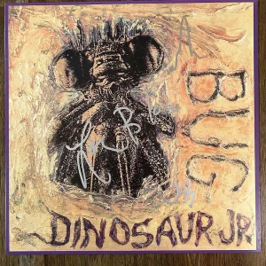 ‘Dinosaur Jr.’ Full Band Signed Vinyl Album ‘Bug’ ‘J Mascis’ +2