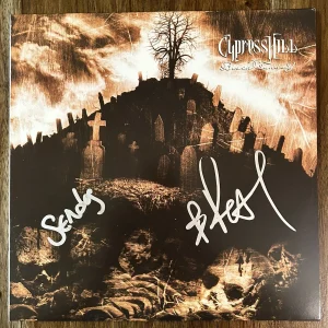 ‘Cypress Hill’ Signed Vinyl Album ‘Black Sunday’ B-Real & Sen Dog PROOF