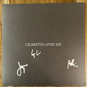 ‘Cigarettes After Sex’ Signed ‘Self Titled’ Vinyl Album Greg Gonzalez +2