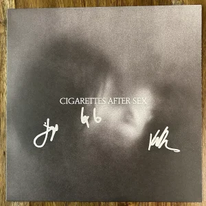 ‘Cigarettes After Sex’ Complete Signed ‘X’s’ Vinyl Album Greg Gonzalez +2