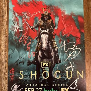 ‘Shogun’ Cast Signed 12x18 Photo Anna Sawai +8 RARE PROOF FX Hulu