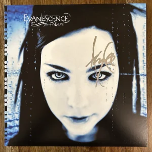 ‘Amy Lee’ Signed Vinyl Album ‘Fallen’ Beckett Evanescence