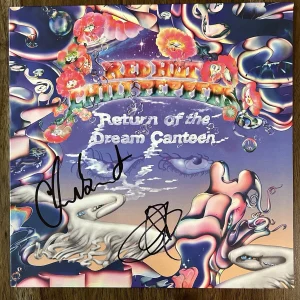 ‘Red Hot Chili Peppers’ Signed Vinyl Album The Dream Canteen Chad & John Beckett