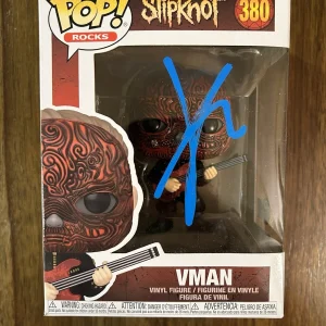 Alessandro Venturella ‘Slipknot’ Signed Autographed Funko Pop ‘Vman’ Beckett