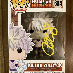 Cristina Vee ‘Hunter X Hunter’ Signed Funko Pop Killua Zoldyck Beckett Certified