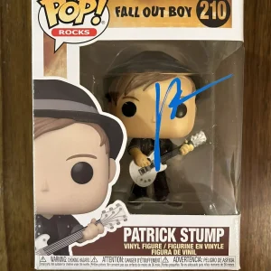 Patrick Stump ‘Fall Out Boy’ Band Lead Singer Signed Funko Pop Beckett Certified
