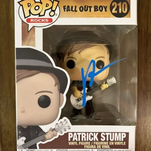 Patrick Stump ‘Fall Out Boy’ Band Lead Singer Signed Funko Pop Beckett Certified